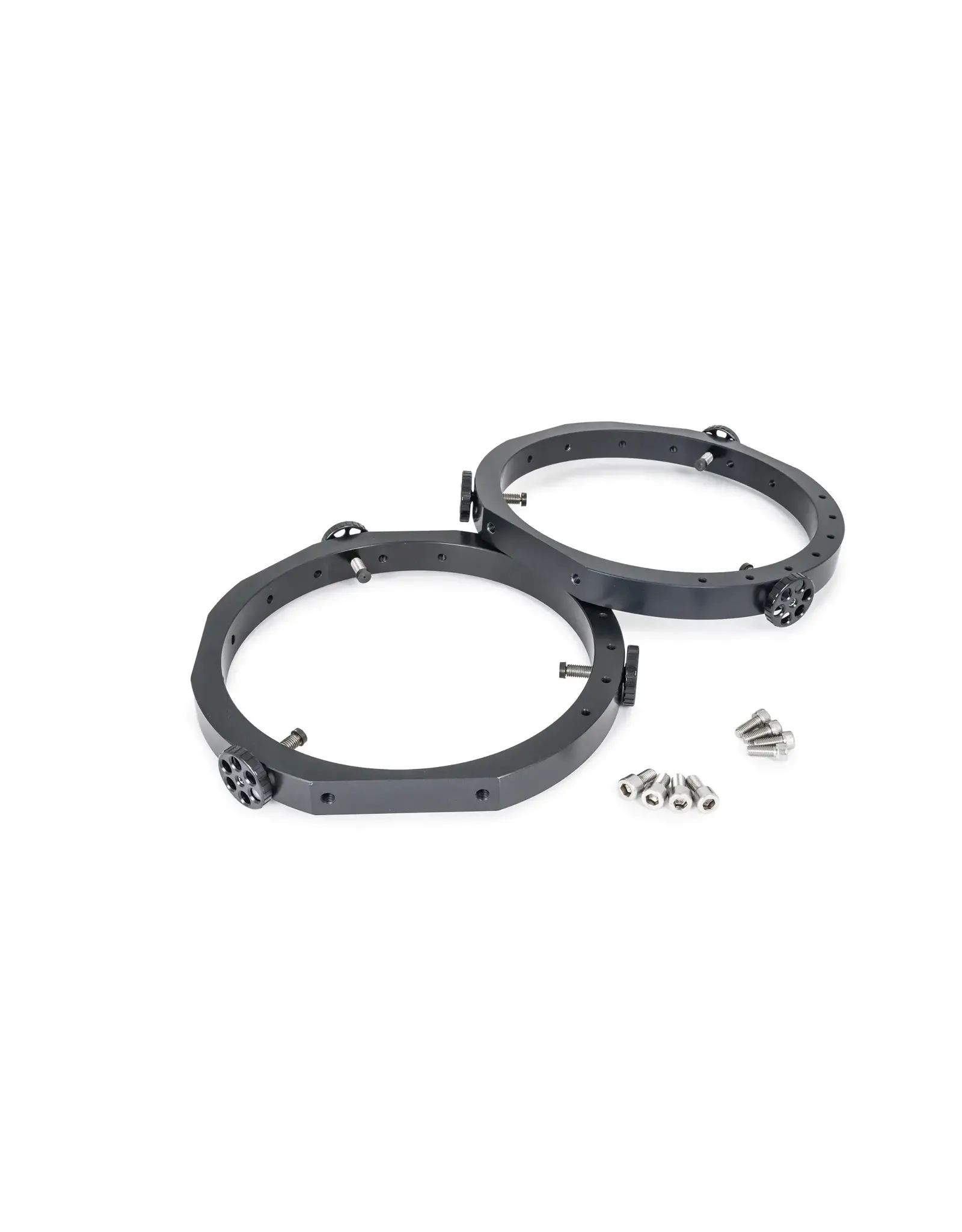 Baader Planetarium Guidescope rings BP IV - for tube diameters from 175-265mm (2pc), with large knobs and ball bearing tips