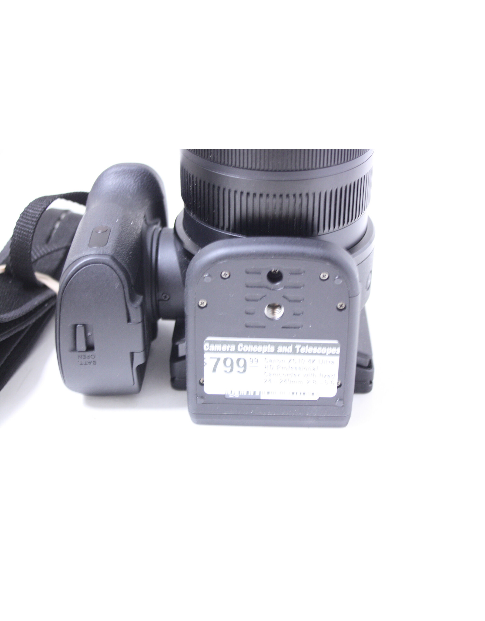 Canon Canon XC10 4K Ultra HD Professional Camcorder with fixed 24-240mm 2.8-5.6 Lens (Pre-owned)