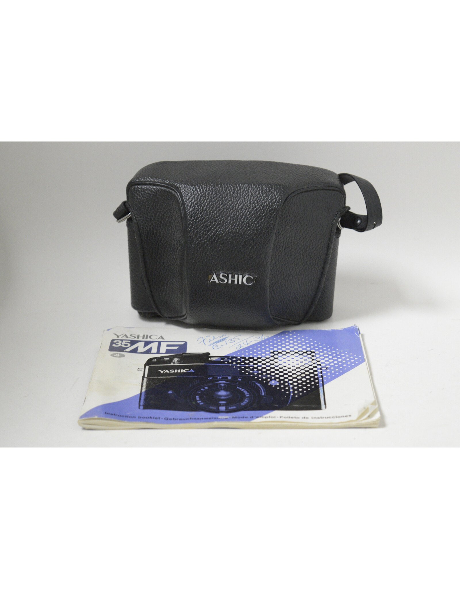 Yashica YASHICA Model 35MF 35mm CAMERA 38MM 1:2.8 Lens with Case & Instr Book (Pre-owned)