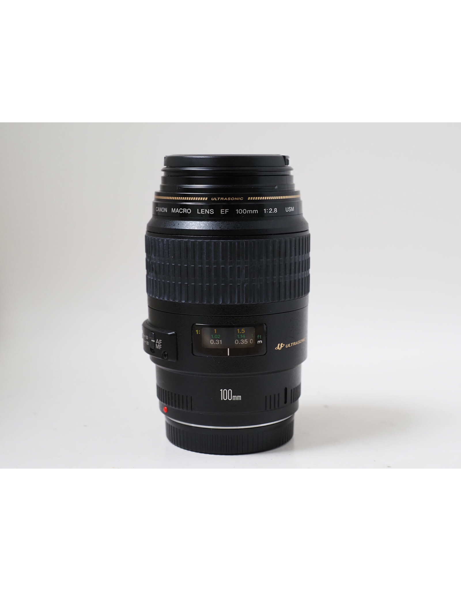 Canon Canon Macro Telephoto Lens Ultrasonic EF 100mm f/2.8 USM Made In Japan Tested!