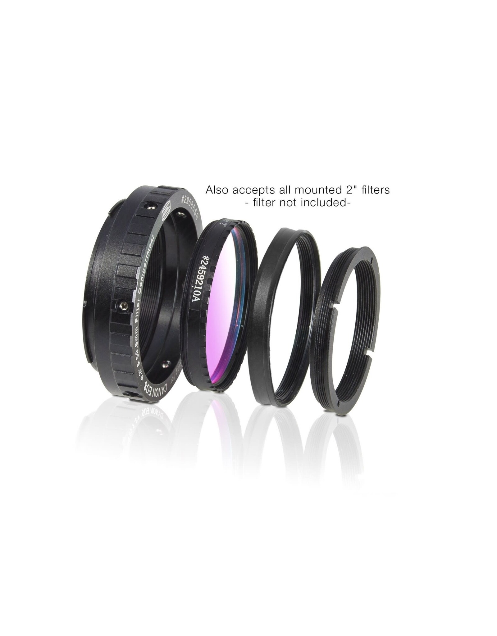 Baader Planetarium Baader zero-tolerance protective Canon DSLR T-Ring T-2/M48 and 2"