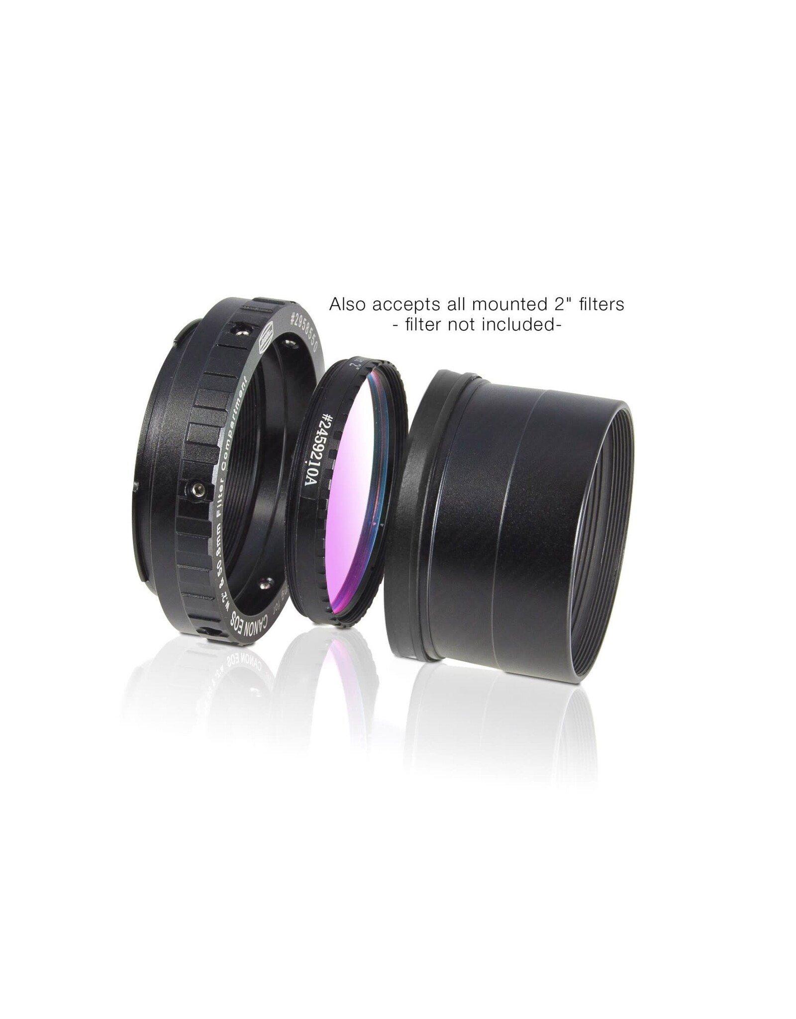 Baader Planetarium Baader zero-tolerance protective Canon DSLR T-Ring T-2/M48 and 2"