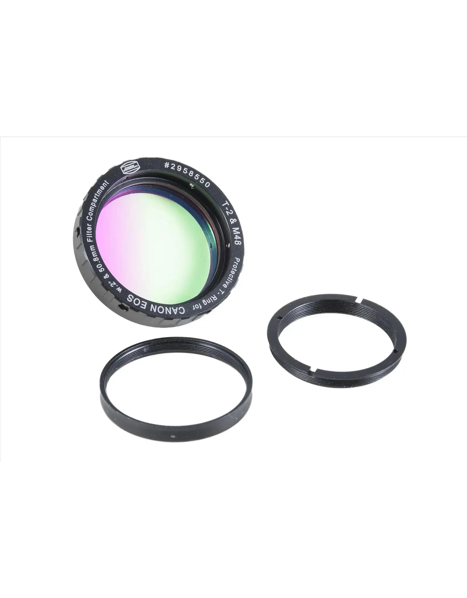 Baader Planetarium Baader zero-tolerance protective Canon DSLR T-Ring T-2/M48 and 2"