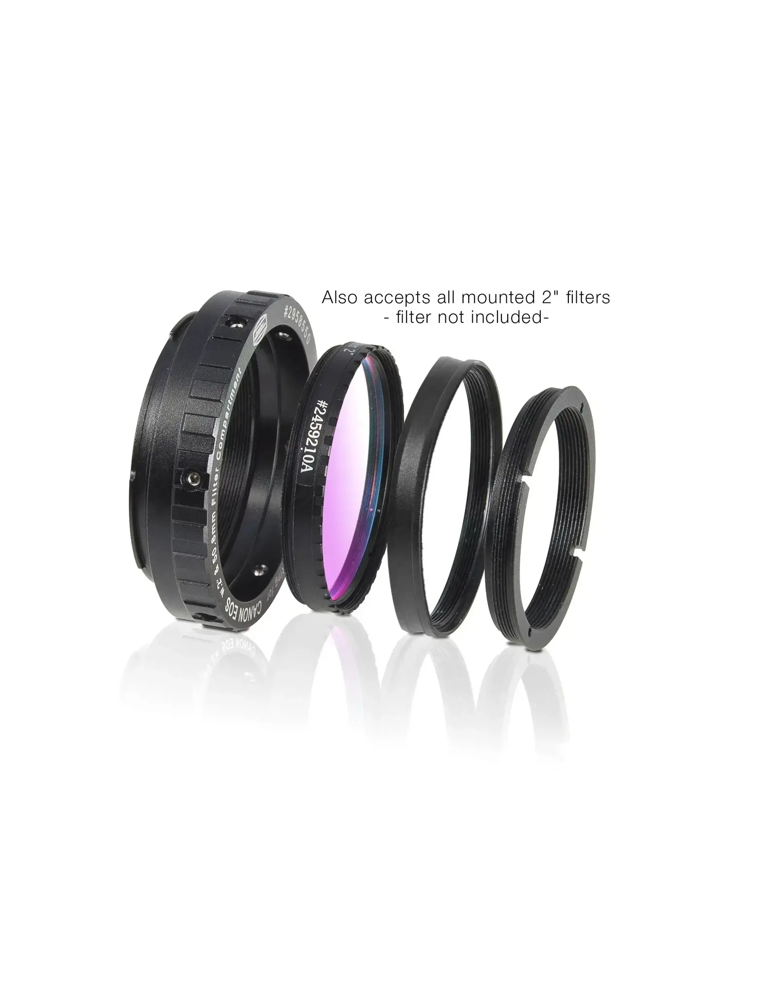 Baader Planetarium Baader zero-tolerance protective Canon DSLR T-Ring T-2/M48 and 2"