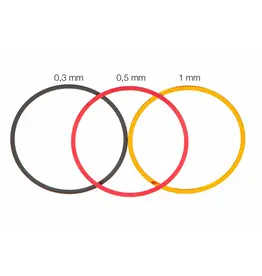 Baader Planetarium M54 Fine-Adjustment rings (0.3 / 0.5 / 1 mm)- Aluminium