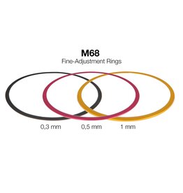 Baader Planetarium M68 Fine-Adjustment rings (0,3 / 0,5 / 1 mm)- Aluminium