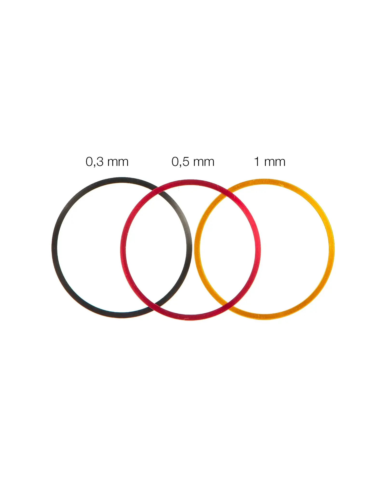 Baader Planetarium T-2 Fine-Adjustment rings (0,3 / 0,5 / 1 mm)- Aluminium
