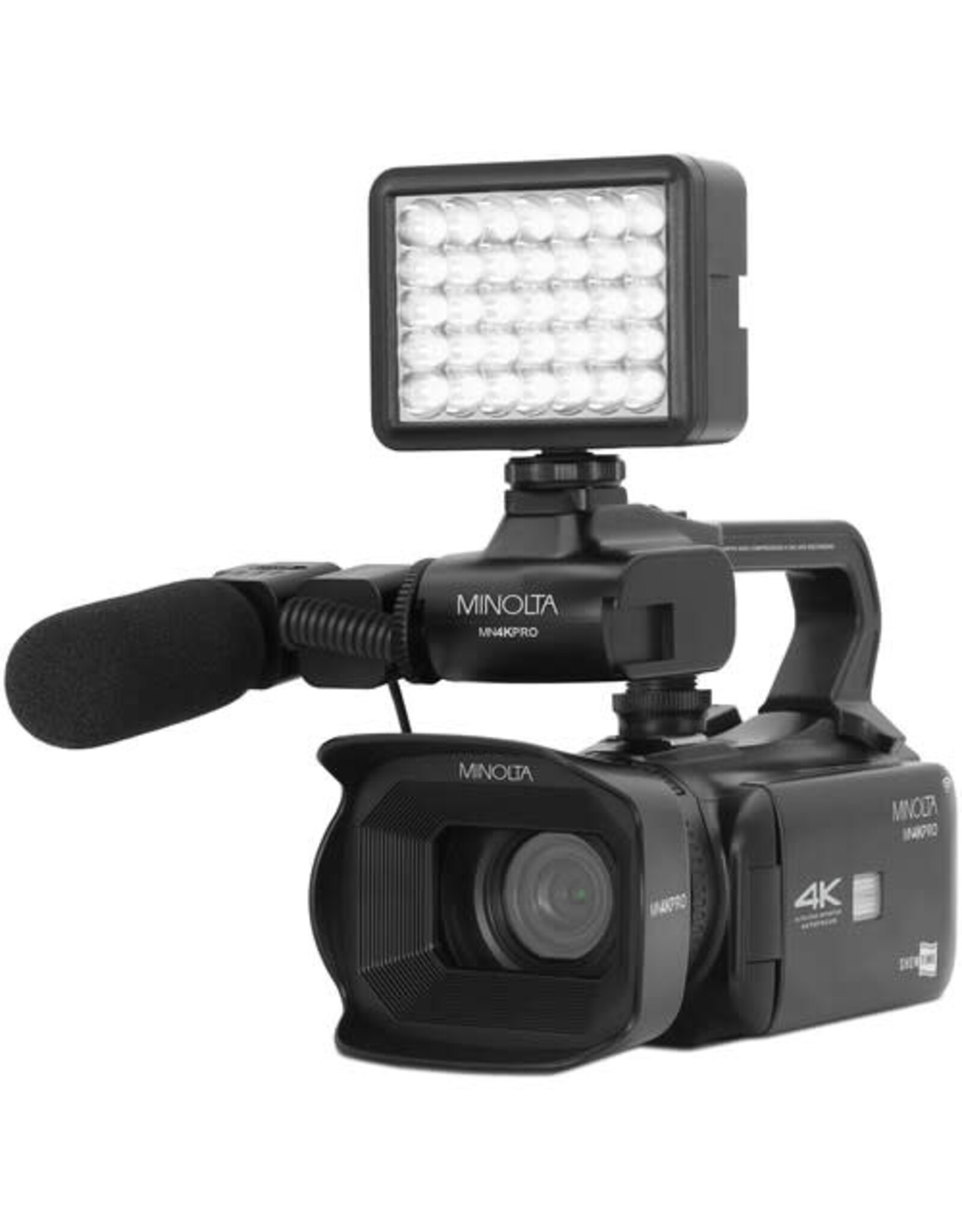 Minolta Minolta MN4KPRO UHD 4K60 Autofocus Pro Camcorder Kit