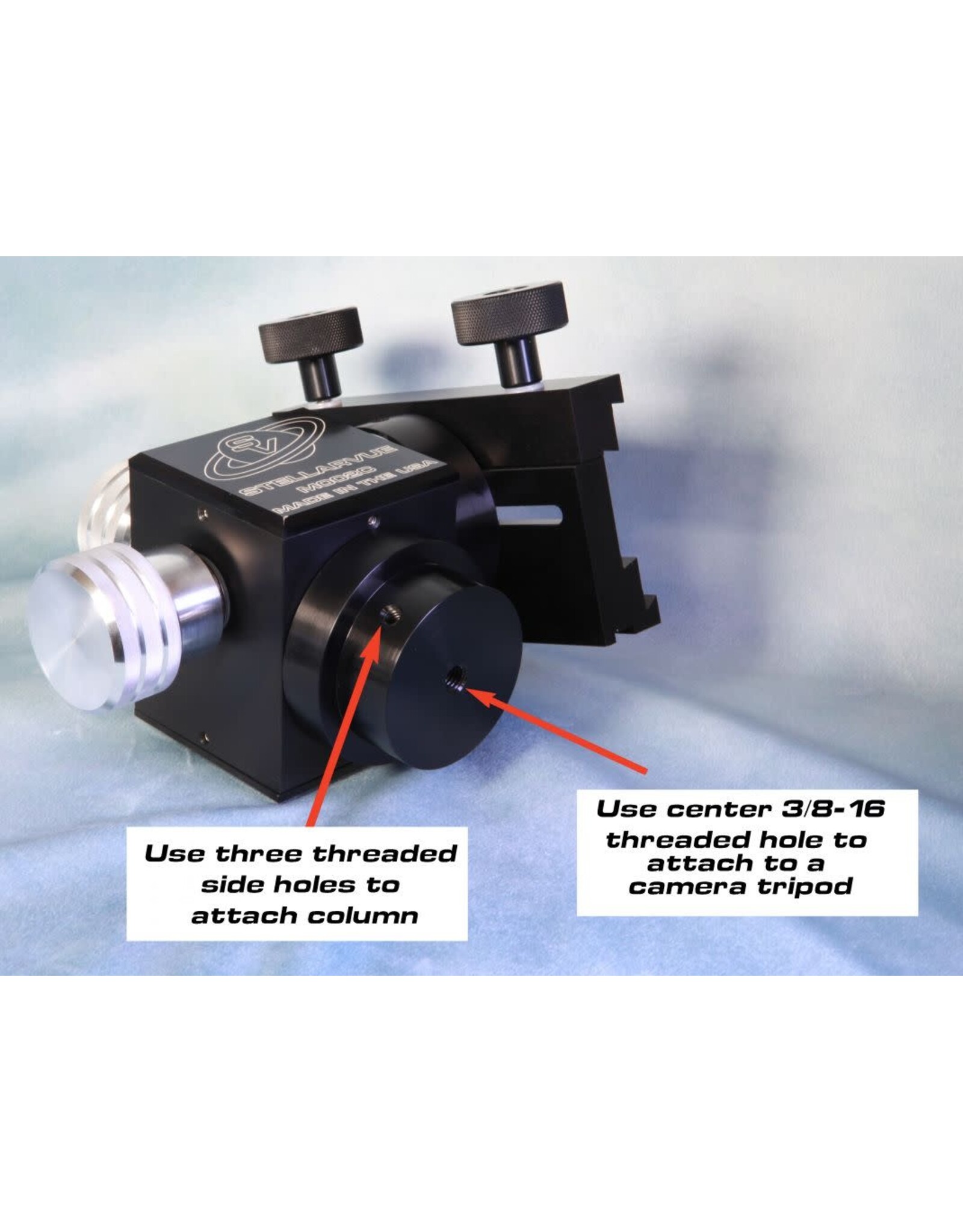 Stellarvue Stellarvue M2 Mount (Head Only)  - Dual Vixen and Losmandy Style Shoe - M002C