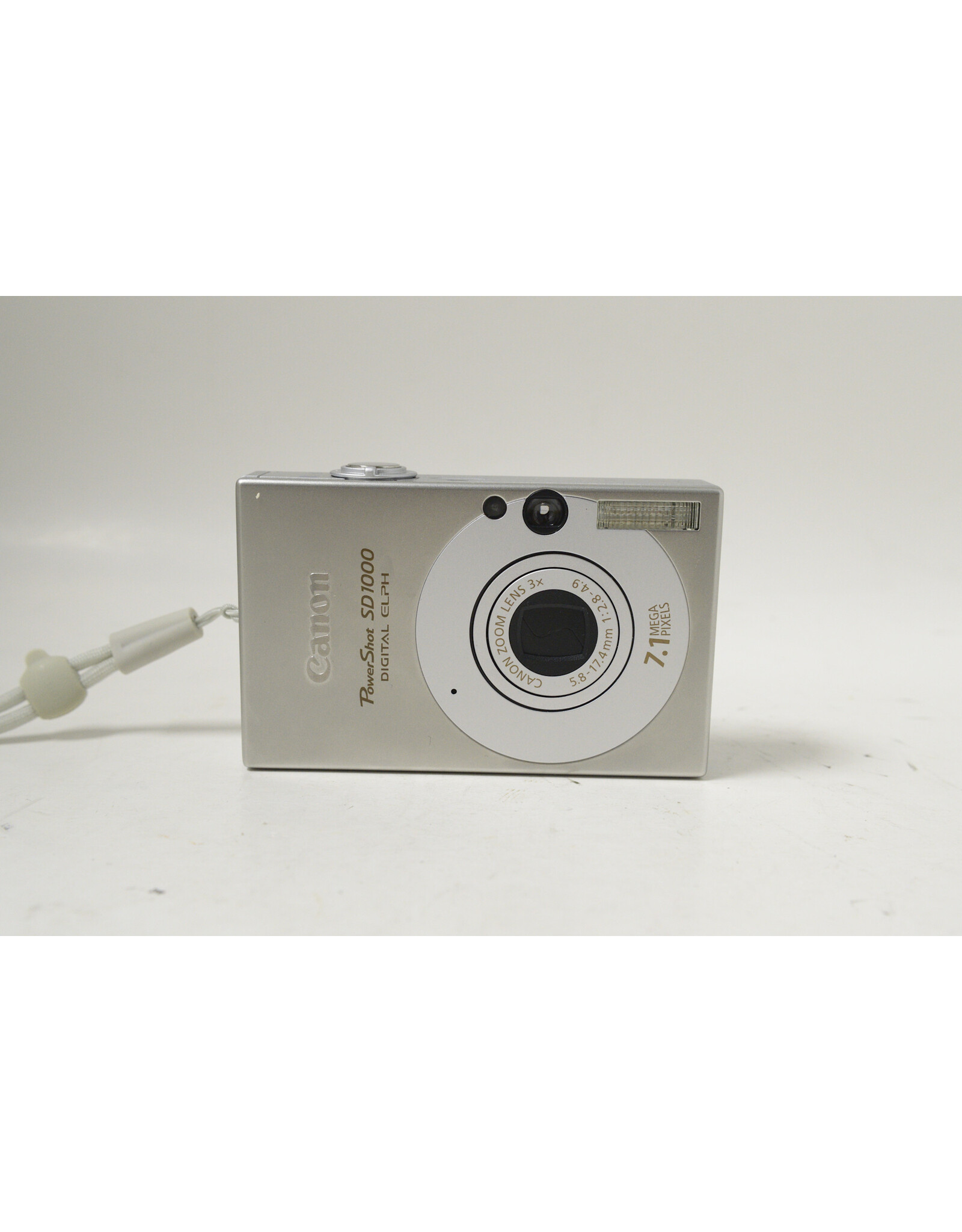 Canon Canon PowerShot SD1000 Digital Elph Silver 7.1 MP Camera Battery Charger LIKE NEW!