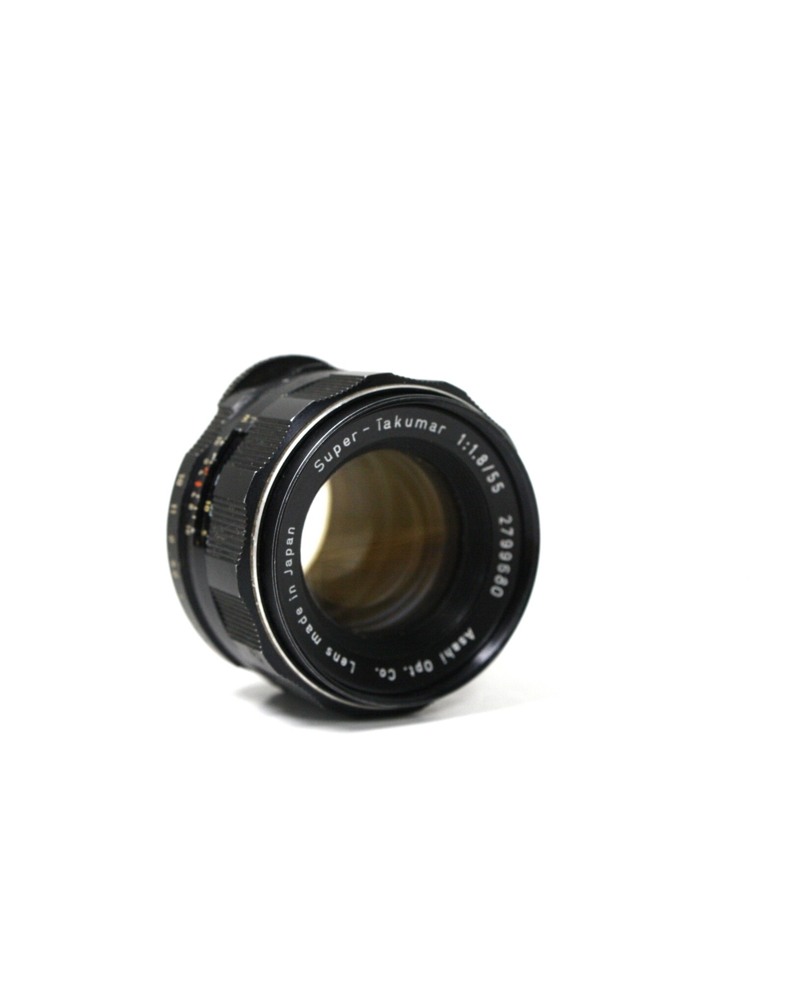 Pentax Asahi Super-Takumar f/1.8 55mm Lens for Pentax Screw Mount in Case (Pre-Owned)