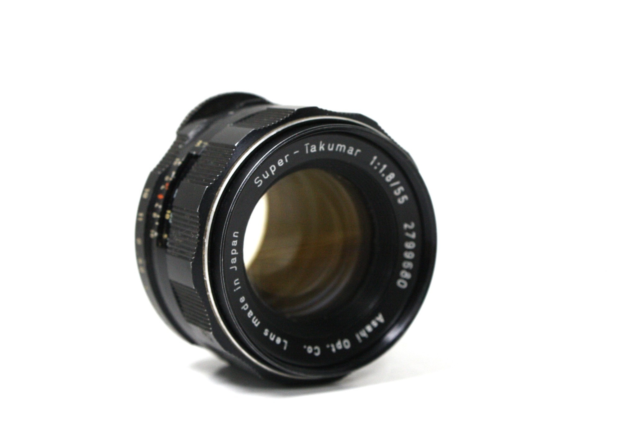 Pentax Asahi Super-Takumar f/1.8 55mm Lens for Pentax Screw Mount