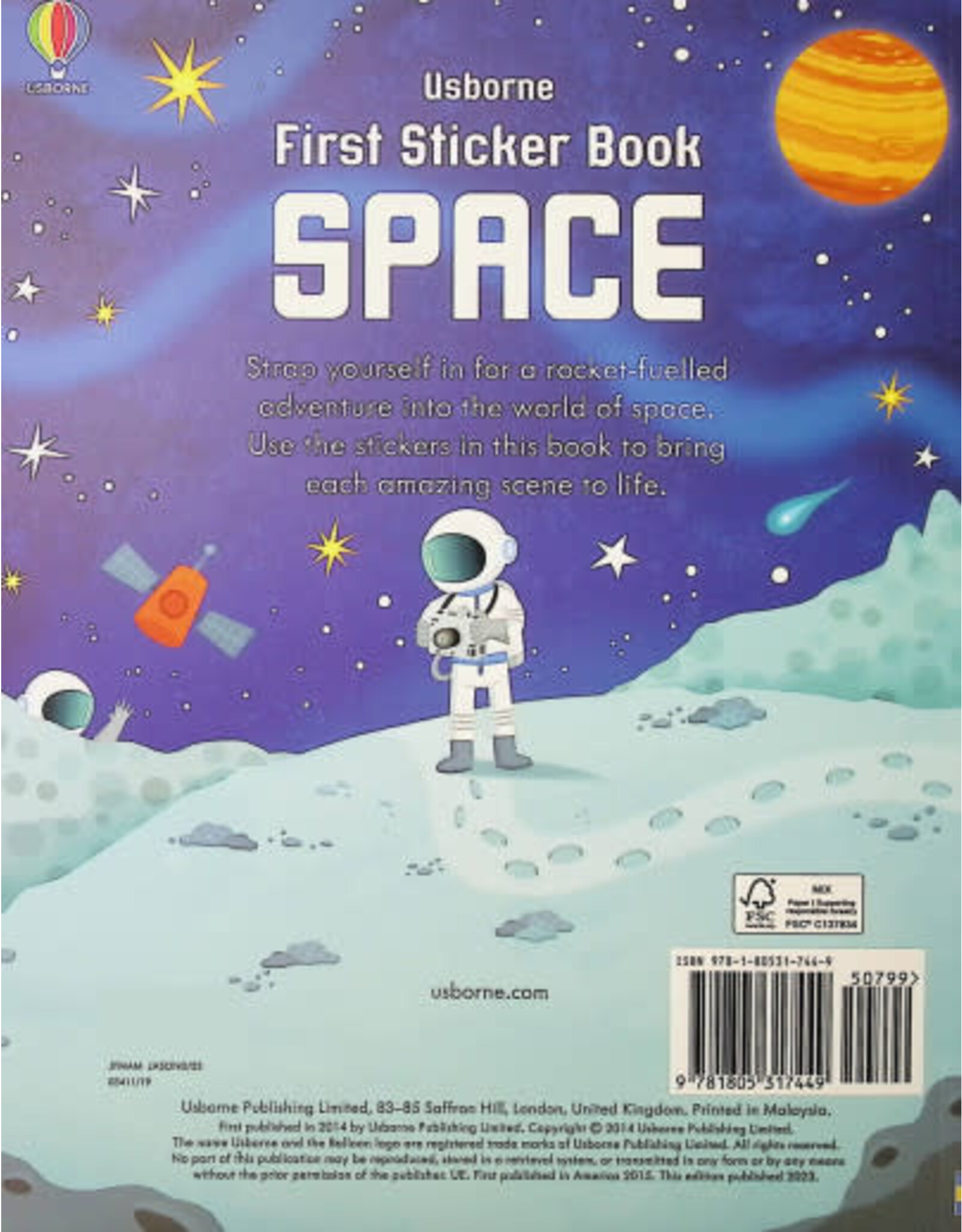 First Sticker Book - Space