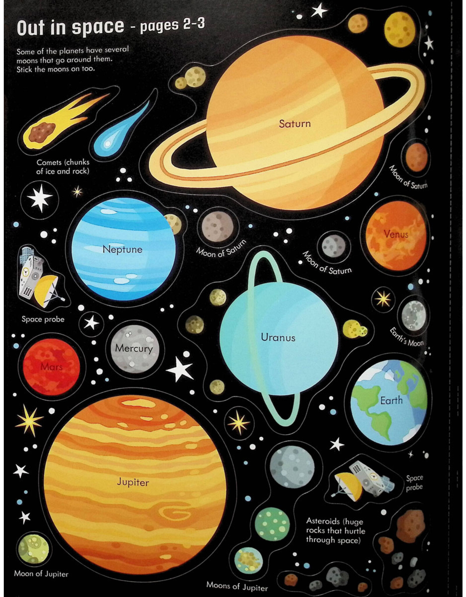 First Sticker Book - Space