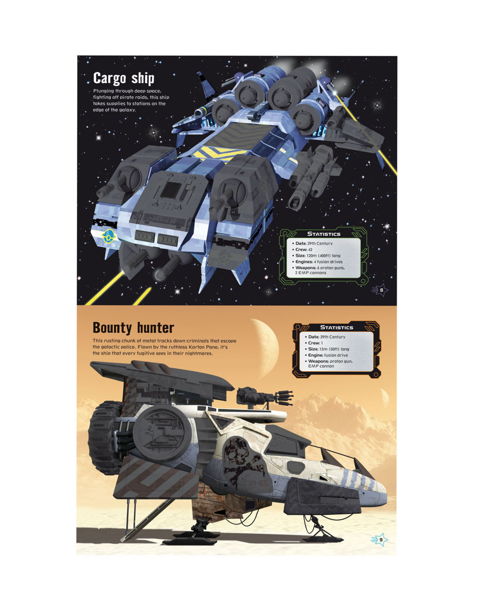 Build Your Own Spaceships Sticker Book