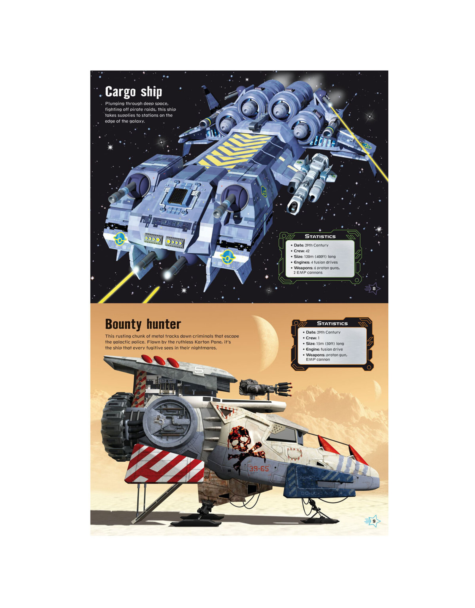 Build Your Own Spaceships Sticker Book