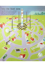 Space Maze Sticker Book