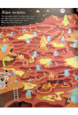 Space Maze Sticker Book
