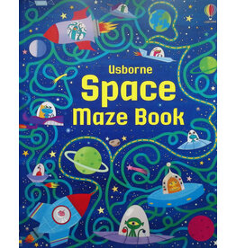 Space Maze Sticker Book