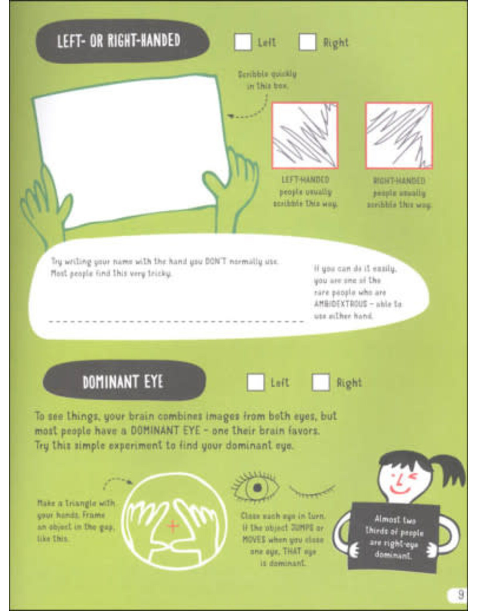 Science Scribble Book