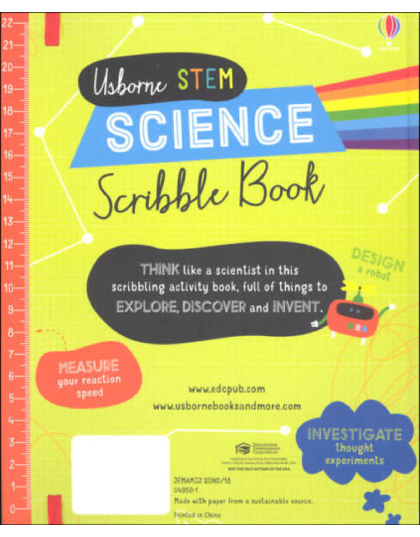 Science Scribble Book