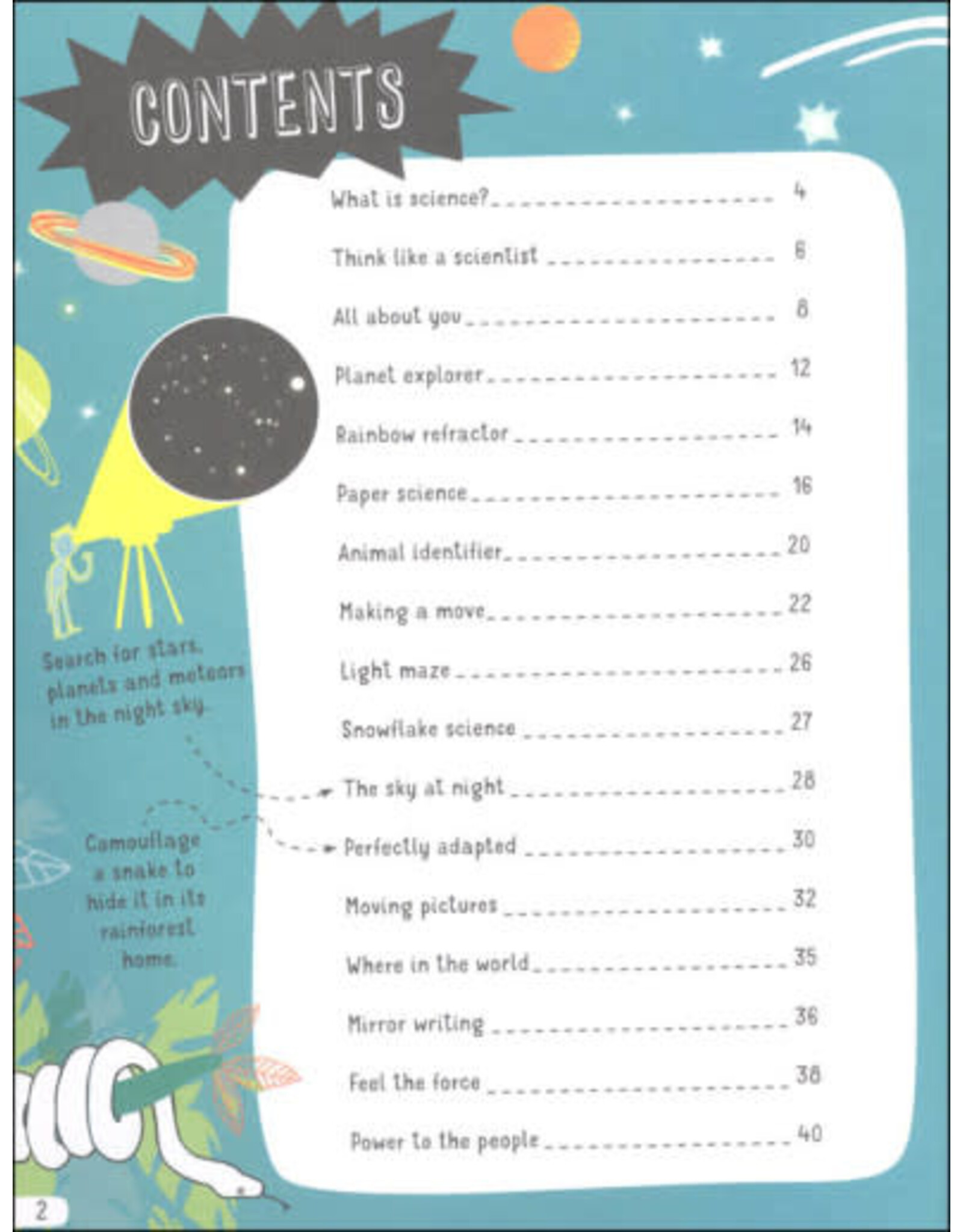 Science Scribble Book