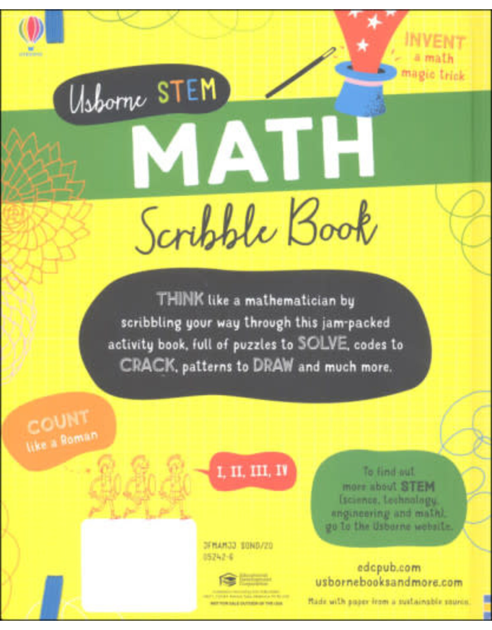 Math Scribble Book