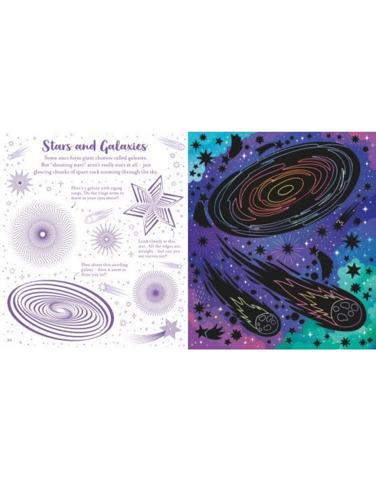 Usborne Scratch Activities Night Sky