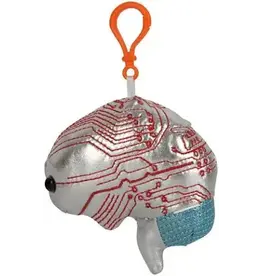 Giant Microbes Giant Microbes AI Brain Keychain