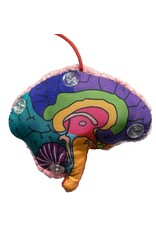 Giant Microbes Giant Microbes Brain Model Keychain