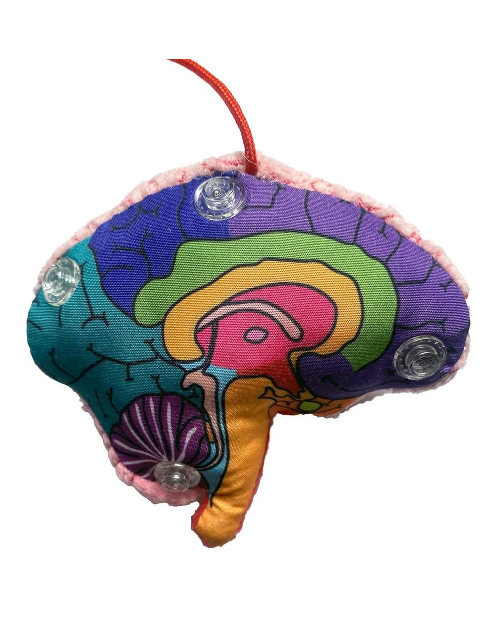 Giant Microbes Giant Microbes Brain Model Keychain