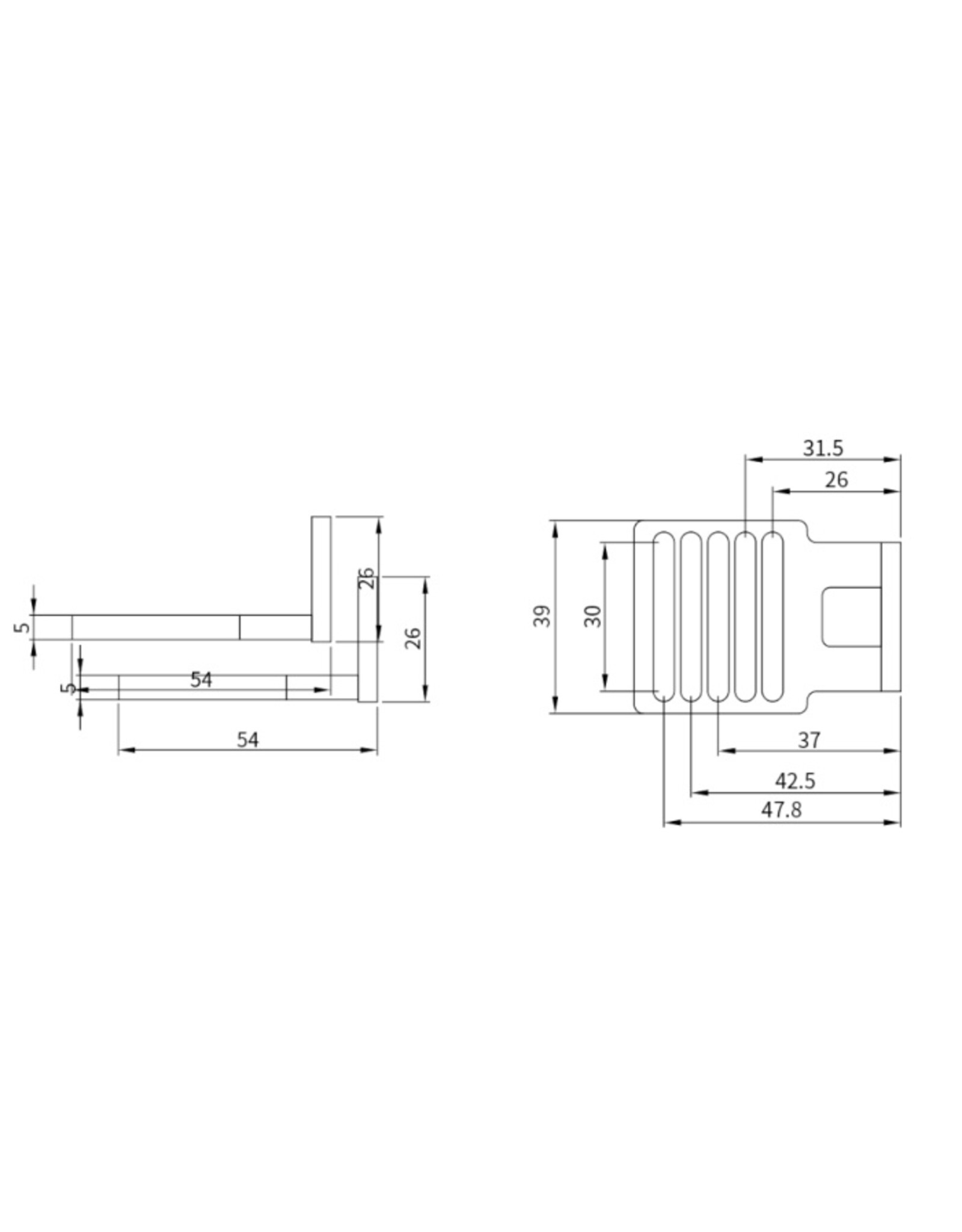 ZWO ZWO EAF Bracket for Takahashi Telescopes - EAF-BRK-TK