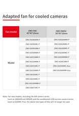 ZWO ZWO Cooling Fan for ASI2600/6200/2400 Cameras - FAN50 ZWO ZWO Cooling Fan for ASI2600/6200/2400 Cameras - FAN50