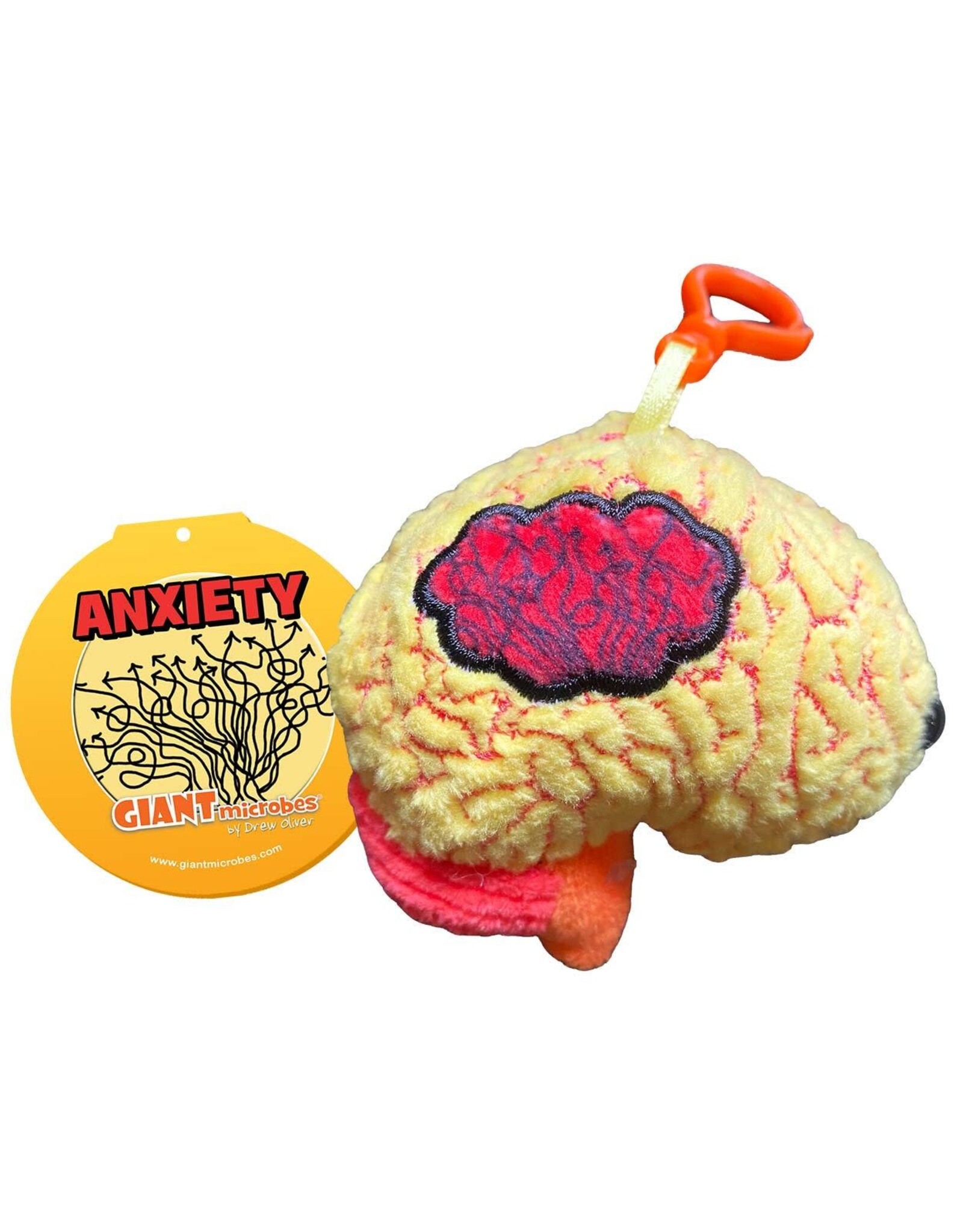 Giant Microbes Giant Microbes Anxiety Keychain
