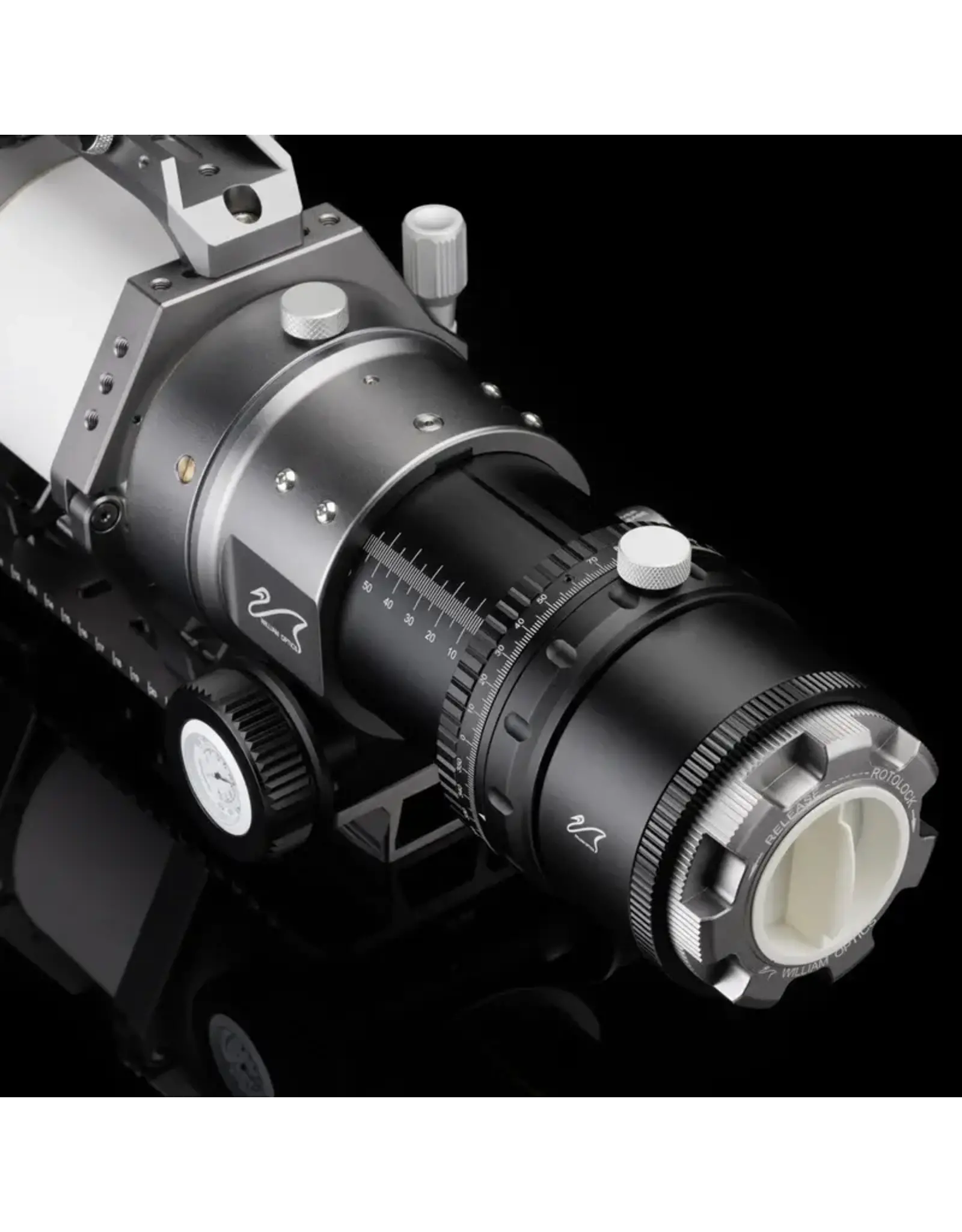 William Optics William Optics Fluorostar 91 with 3.3" Rack & Pinion Focuser - SPACE GRAY