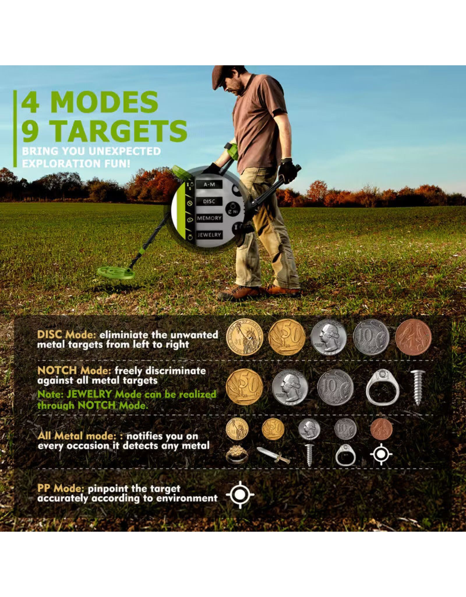 Metal Detector Great for All Ages | CLEARANCE BLOW OUT!!!