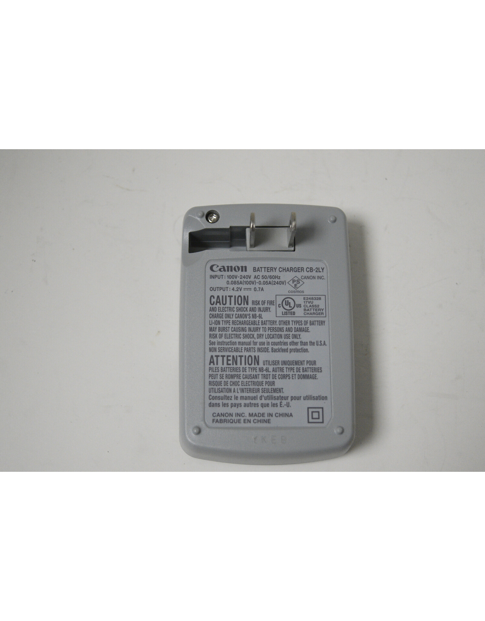 Canon CanonCB-2LY Battery Charger for NB-6L Camera Batteries (Pre-Owned)