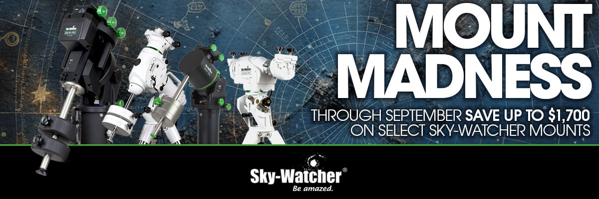 Sky-watcher Mount Madness (Sept 30)