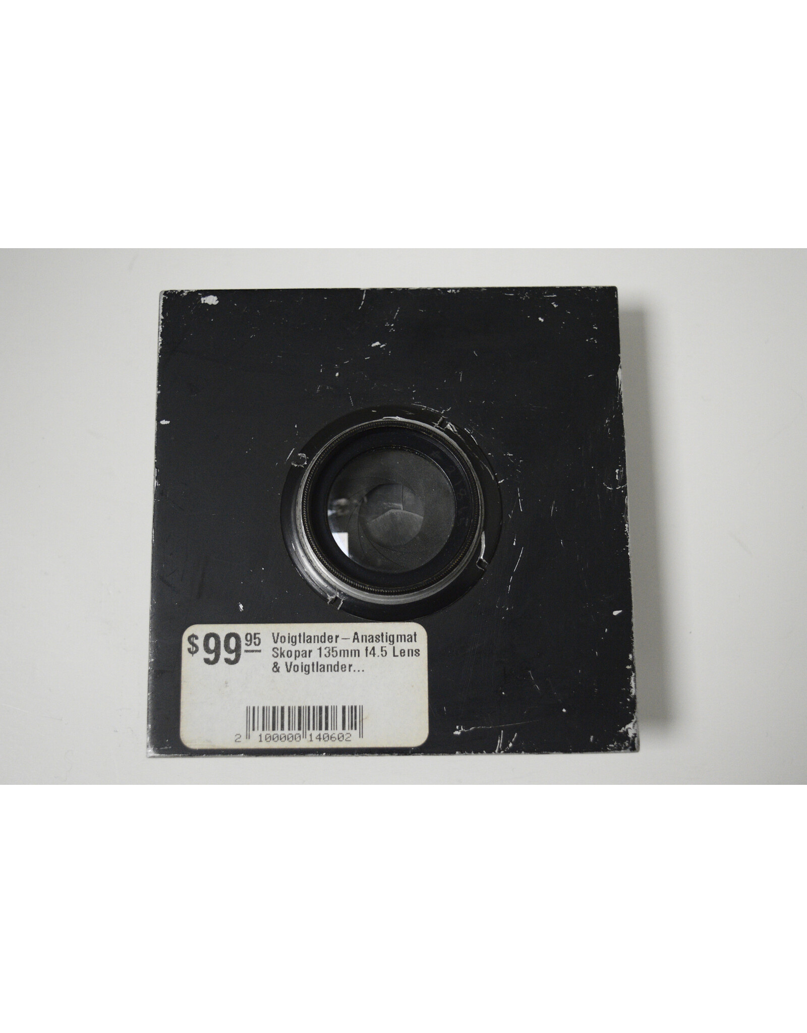 Voigtlander-Anastigmat Skopar 135mm f4.5 Lens & Voigtlander Compur Shutter