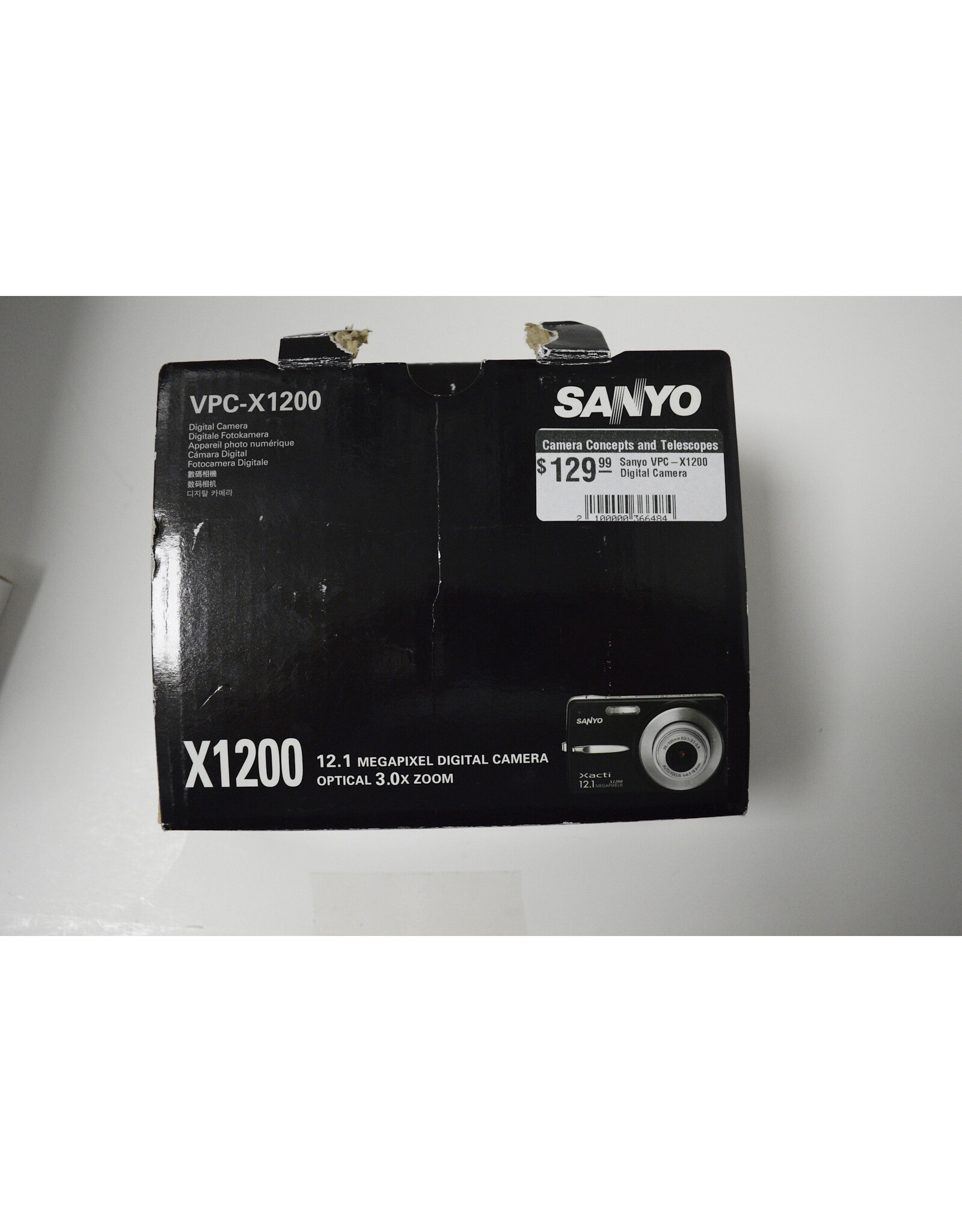 Sanyo Sanyo VPC-X1200 Digital Camera