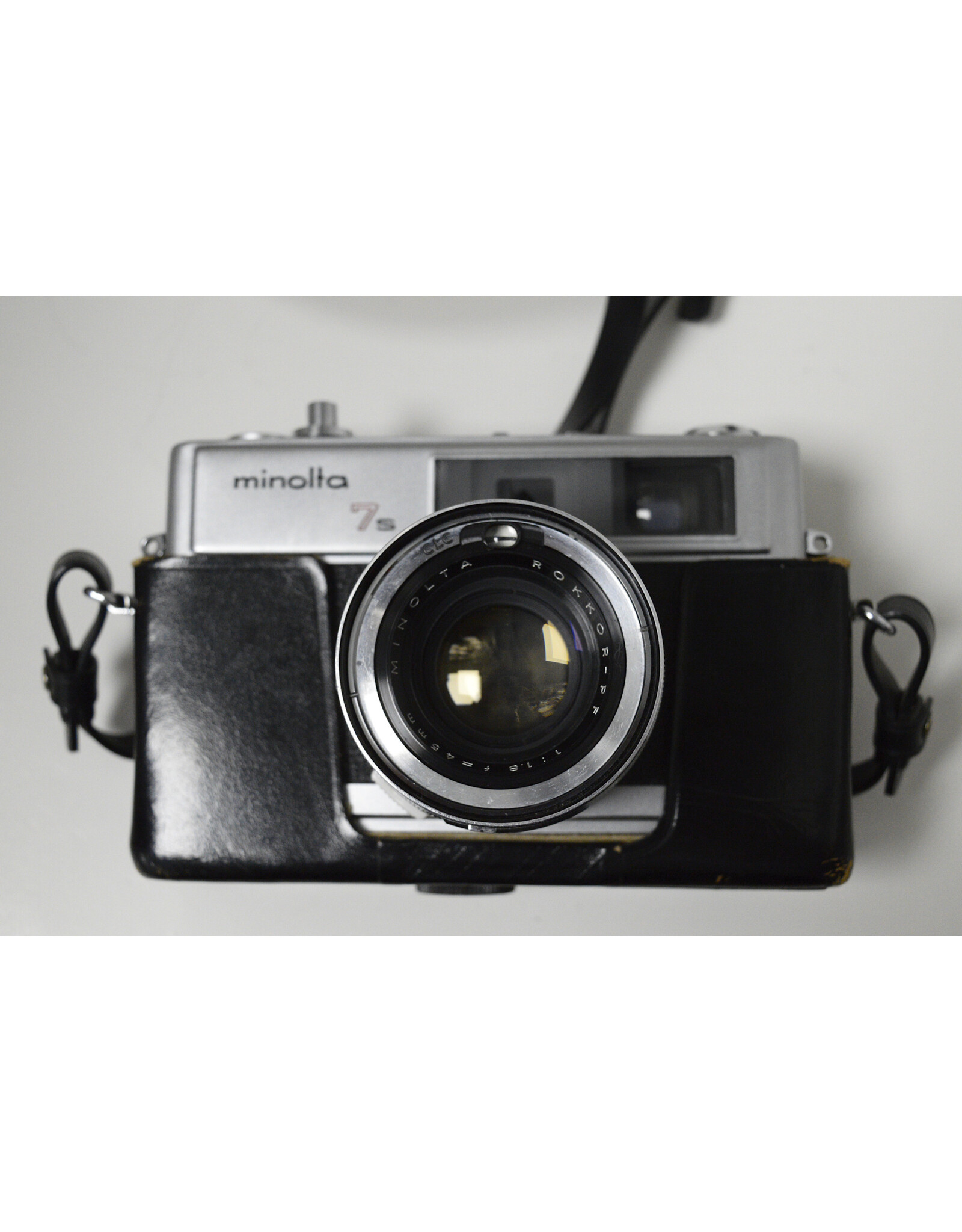 Minolta Minolta Hi-Matic 7s 35mm Rangefinder Film Camera with Case (Pre-Owned)