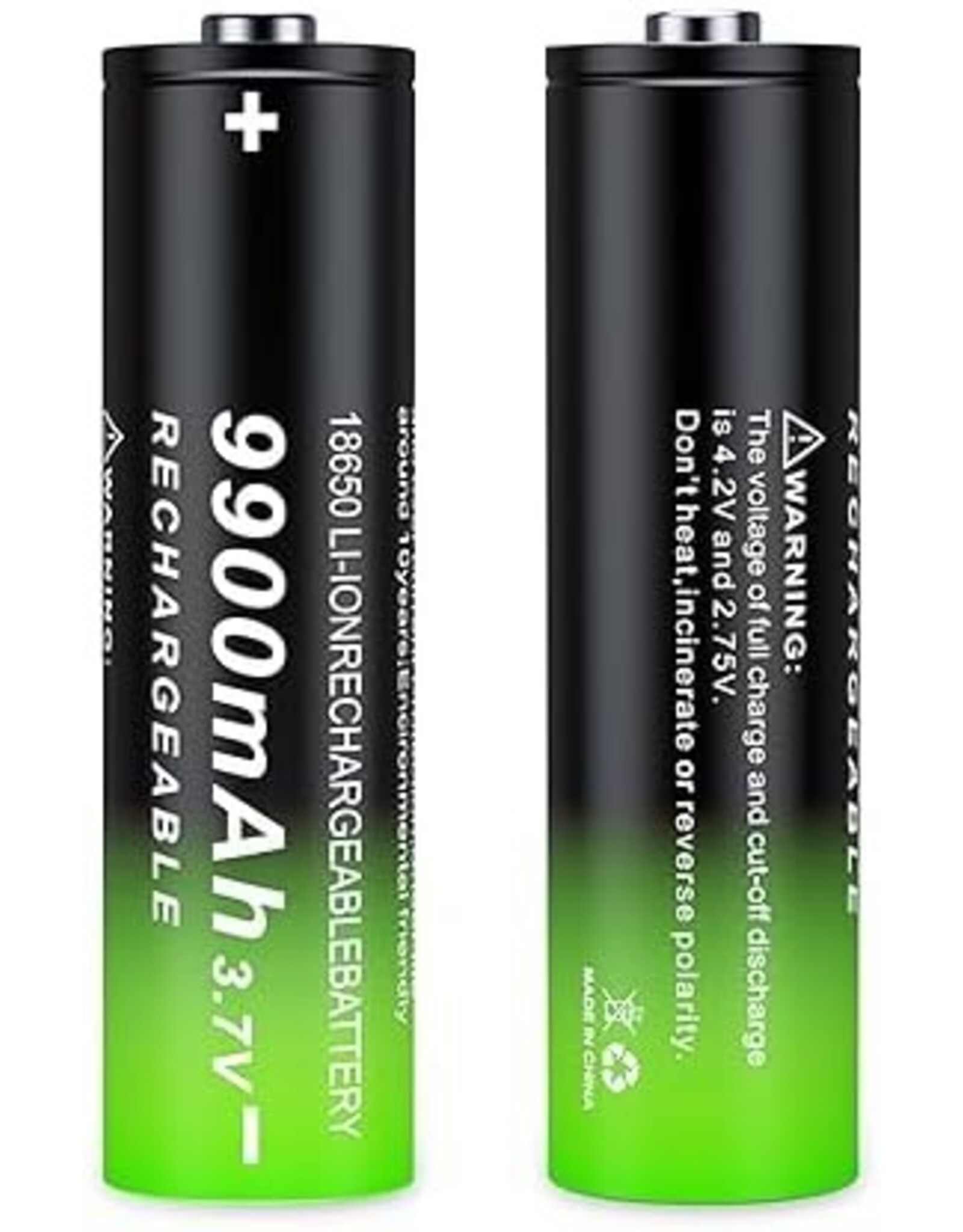 Lithium Battery 18650 3.7V for High Power 50mw Laser Pointer