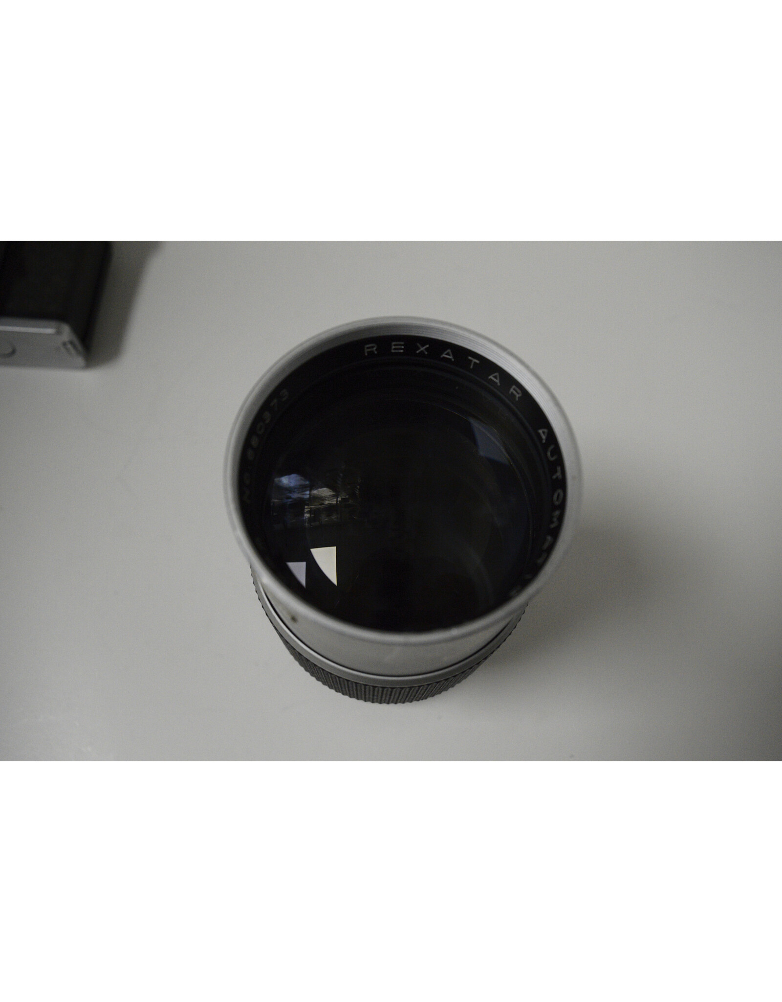 Topcon TOPCON RE-2 Silver 35 mm SLR Film Camera with rexatar 200mm f3.5 Lens