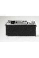 Leitz Leica IIIF  35mm Rangefinder Camera Body only , Chrome with Original case (AS-IS)