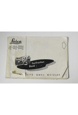 Leitz Leica IIIF  35mm Rangefinder Camera Body only , Chrome with Original case (AS-IS)