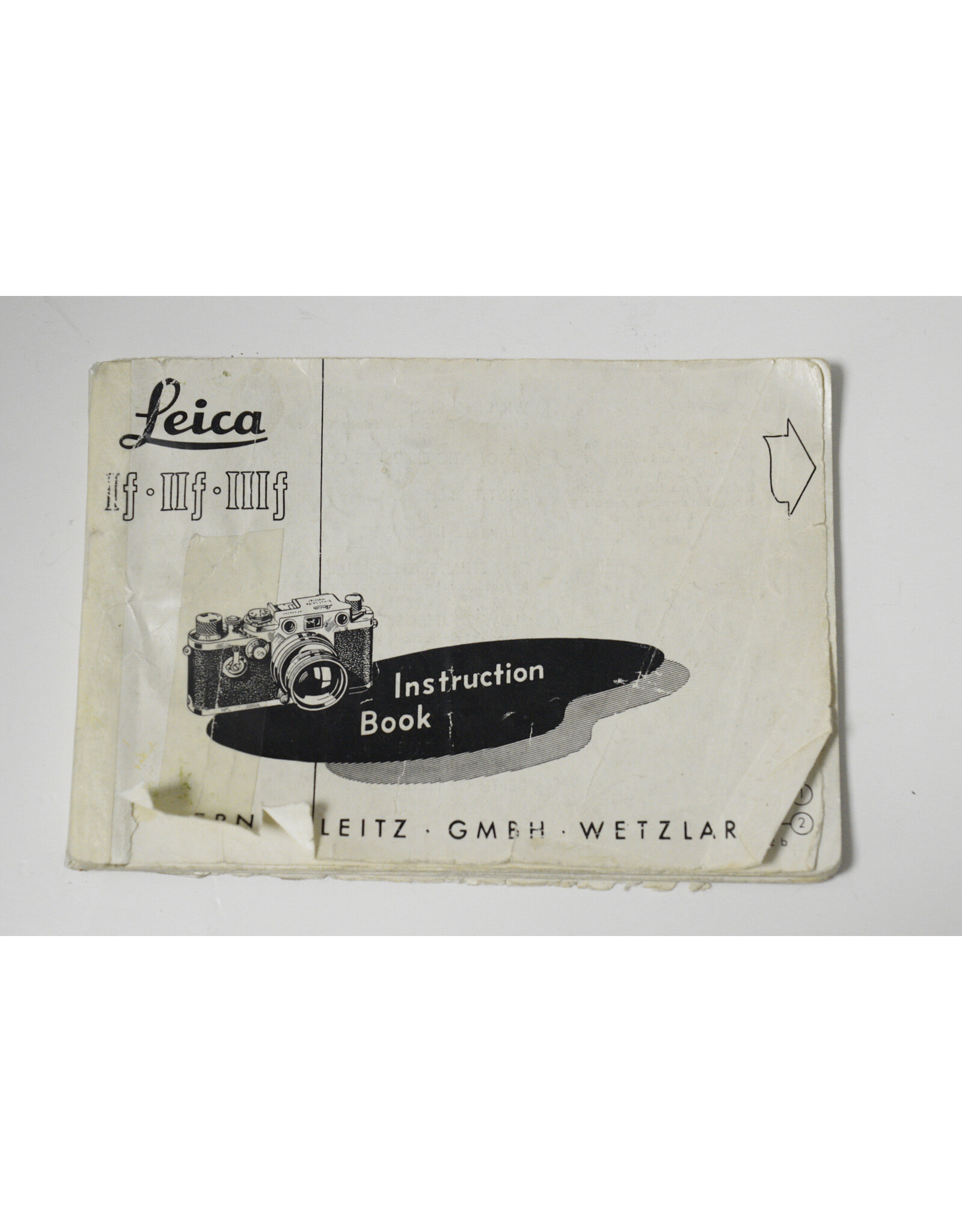 Leitz Leica IIIF  35mm Rangefinder Camera Body only , Chrome with Original case (AS-IS)