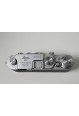 Leitz Leica IIIF  35mm Rangefinder Camera Body only , Chrome with Original case (AS-IS)
