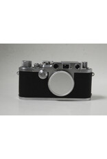Leitz Leica IIIF  35mm Rangefinder Camera Body only , Chrome with Original case (AS-IS)