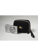 Canon Canon PowerShot ELPH 180 20MP Digital Camera - Silver  with Case *TESTED*