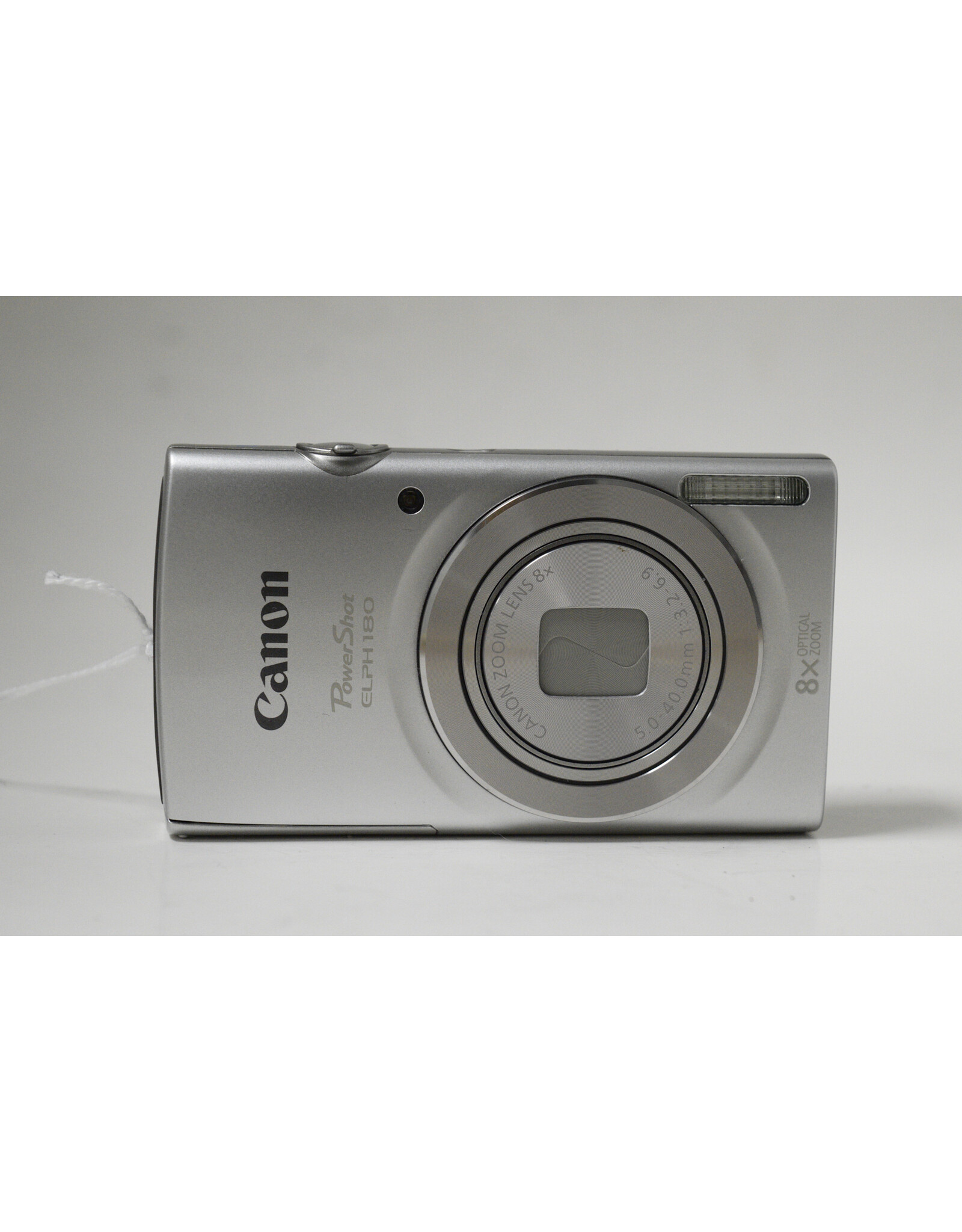 Canon Canon PowerShot ELPH 180 20MP Digital Camera - Silver  with Case *TESTED*